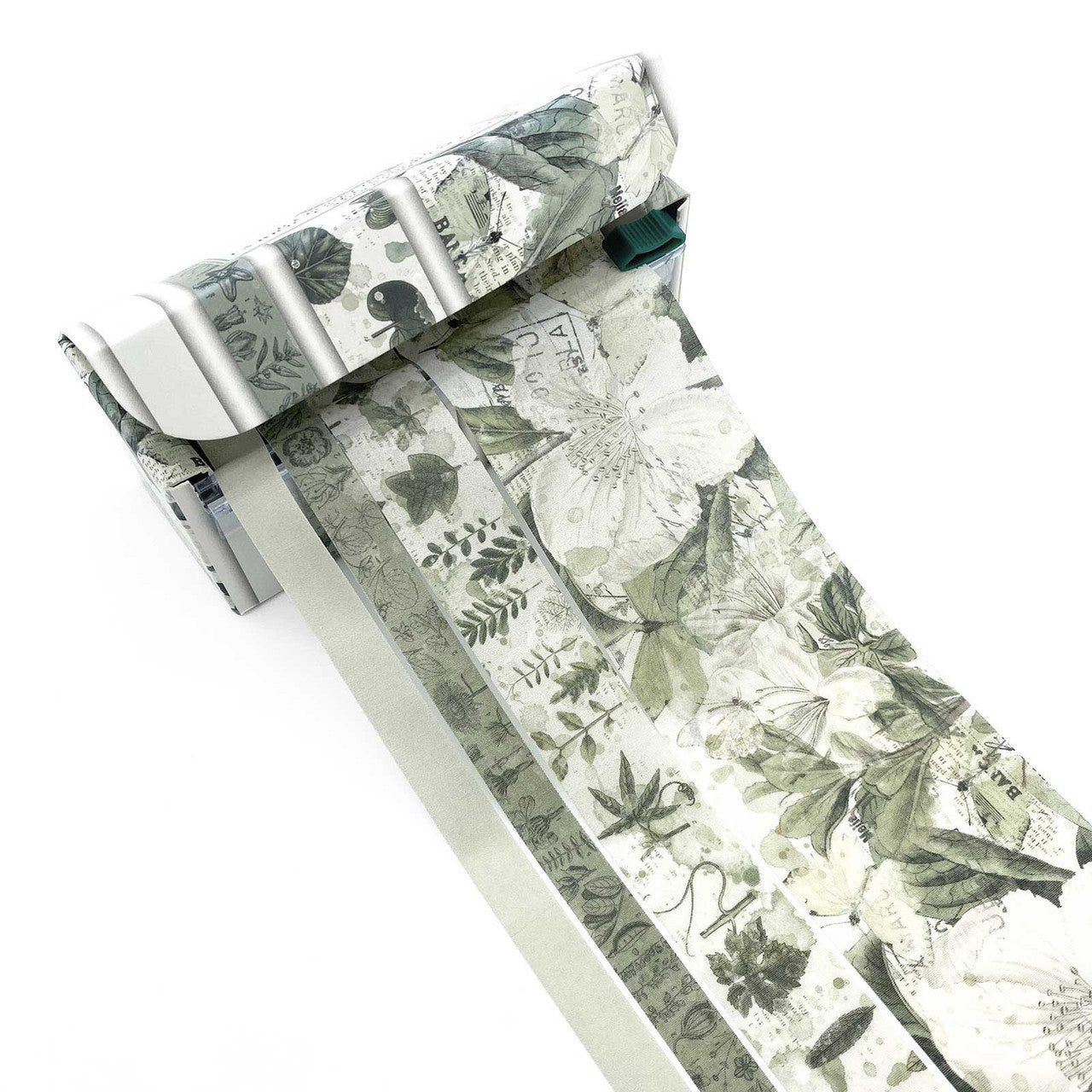 49 en Market Vintage Bits Botanisch stoffen tape-assortiment